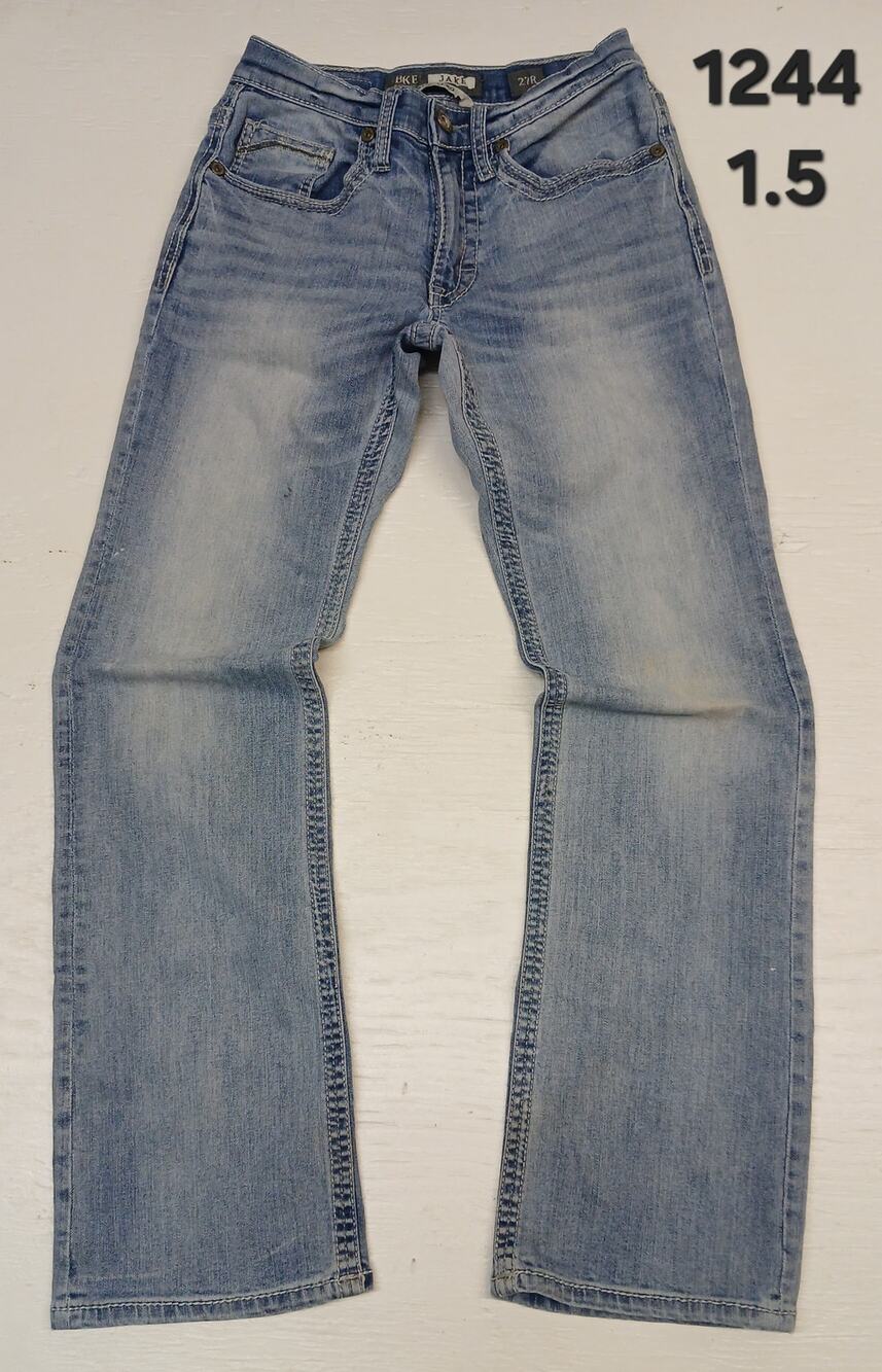 BKE (27R) Bootleg Straight Blue Denim Cowgirl Jeans